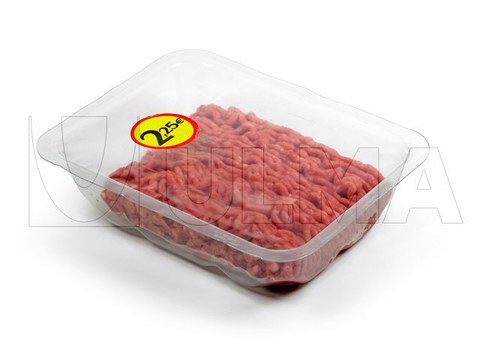 Confezionamento di carne tritata in termoformatura con atmosfera protettiva (MAP)