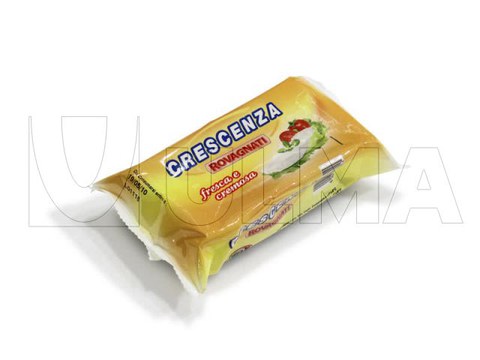 Confezionamento di formaggio fresco in flow pack (hffs)