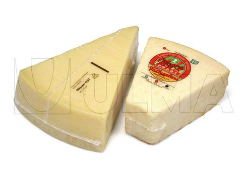 Confezionamento di porzione di formaggio in flow pack (hffs) con film retraibile