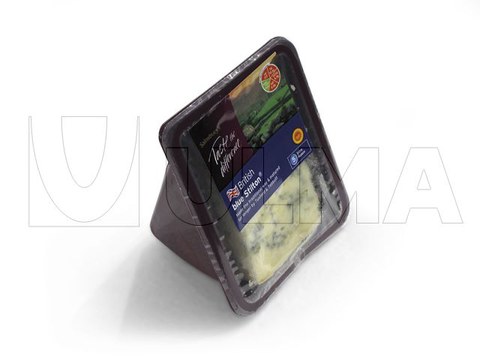 Confezionamento di tranci di formaggio in vaschetta termosaldata con atmosfera modificata (MAP)