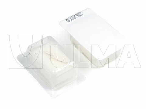 Confezionamento pennelli con spugna+ raschietto + povidone disinfettante in termoformato e film rigido