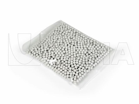 Confezione a cuscino in film laminato di sfere