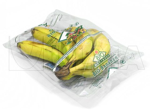 Confezionamento di banane in flow pack (hffs) senza vaschetta