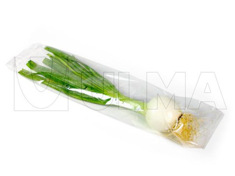 Confezionamento erba cipollina in flow pack
