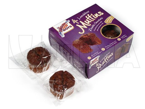 Confezionamento di muffins in flow pack (hffs)