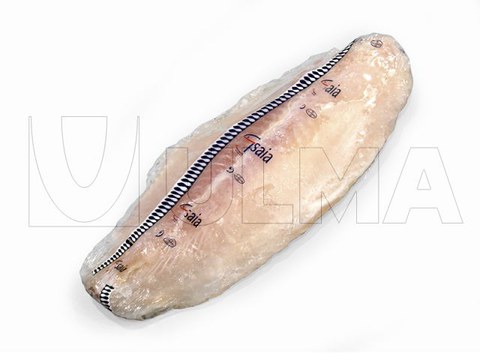 Confezionamento di porzioni di pesce congelato in flow pack (hffs)