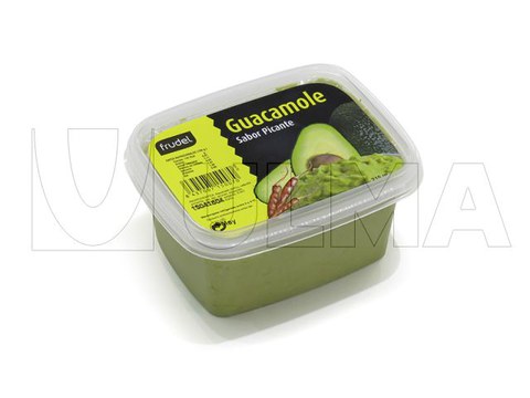 Confezionamento di guacamole in vaschetta termosaldata