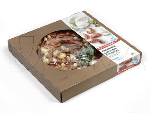 Confezionamento di pizza fresca in flow pack (hffs) con atmosfera modificata (MAP)