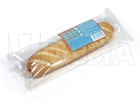 Confezionamento di panino in flow pack (hffs) con atmosfera modificata (MAP)